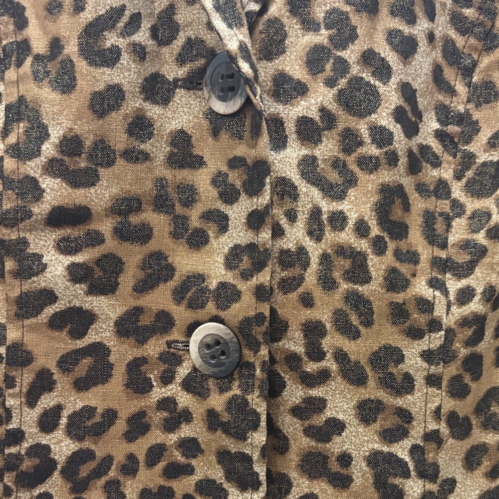 Leopard Vintage Peck & Peck Jacket - Picture 3 of 4